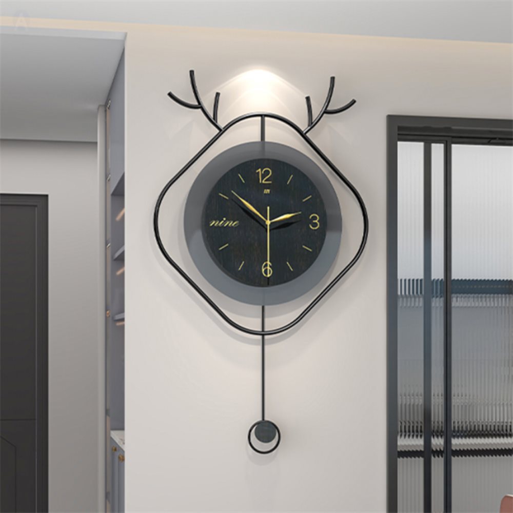 아성플러스추천샵 사슴뿔 인테리어 추 벽시계 C/2 소품, 상세페이지 참조 84,740원