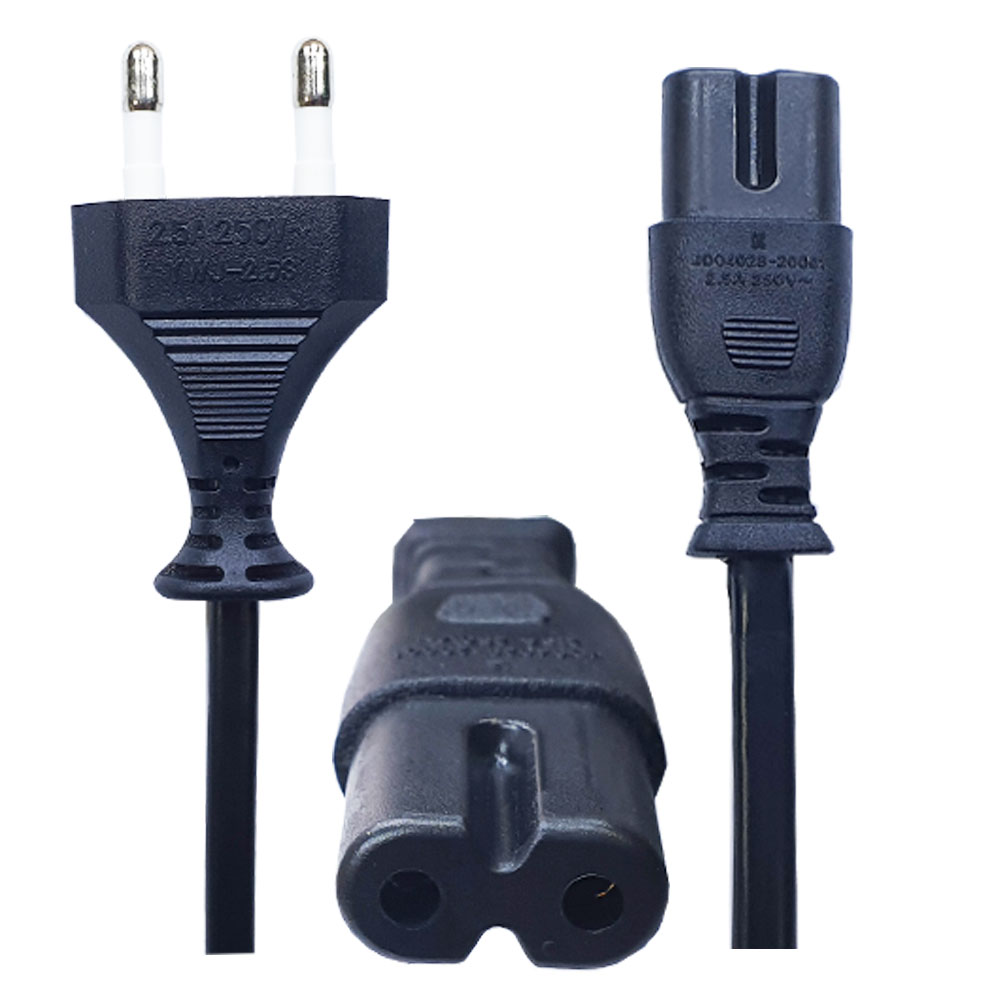 [COME BANK] 2구 8자형 TV 공기청정기 선풍기 PS5 가전제품 삼성 엘지 수입 해외직구 샤오미 220V 연결 전원 파워 코드 케이블 선, 1개 6,640원