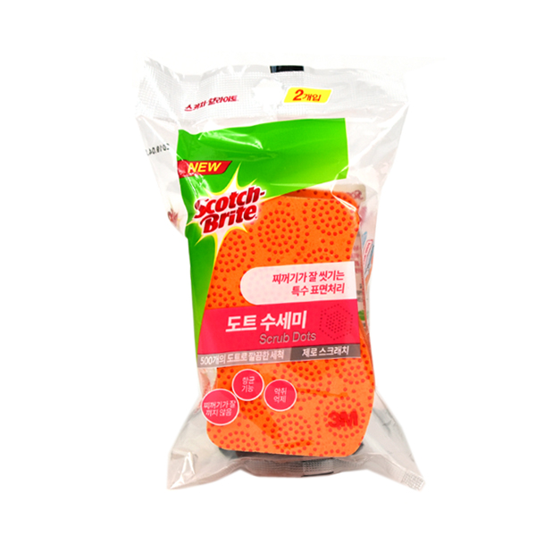 굿펜 3M 도트 수세미 2종, 1개 3,000원