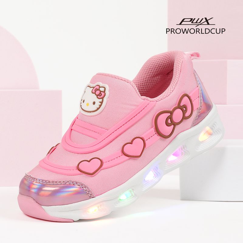 프로월드컵 PWX키즈 주니어 헬로키티 컬러링 라이팅운동화 38,200원