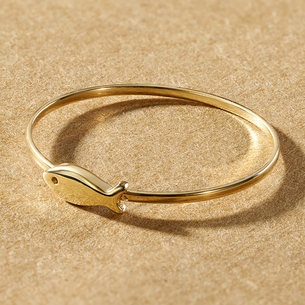 골드앤 14K 베이직 피쉬 반지 YG/RG 행운 물고기 데일리 레이어드 반지 모녀 수능 합격 기원 생일 자녀 기념일선물 133,900원