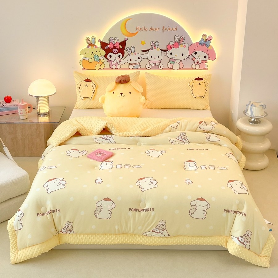 산리오 캐릭터 시나모롤 쿠로미 헬로키티 마이멜로디 봄 가을 겨울 이불 에프식스 40,000원