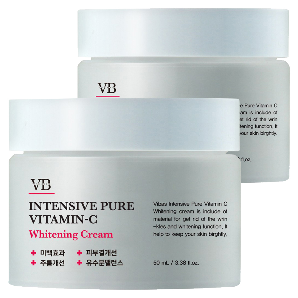 비바스 인텐시브 퓨어비타민C 화이트닝 미백크림, 50ml, 2개 23,800원