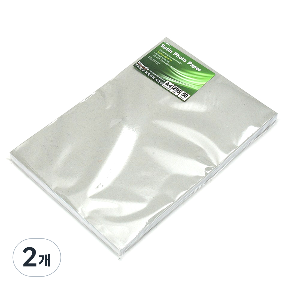 잉크미디어 저광택 새틴 포토용지 255g 29,800원