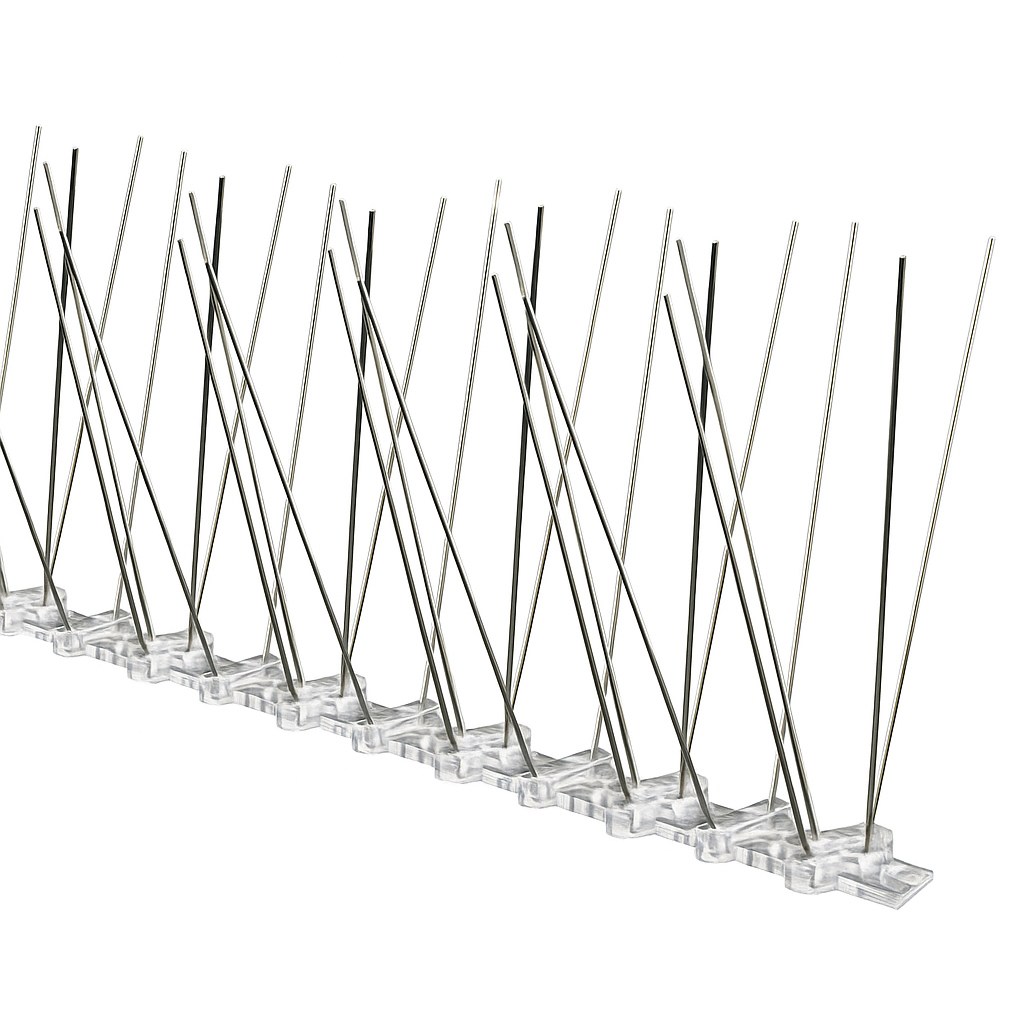 투데이리빙 12개 세트 설치 편한 테이프 부착형 버드 스파이크 비둘기 퇴치 에어컨 실외기 베란다 난간 조류 가드 새퇴치 용품 R98063S(테이프부착형 16,890원