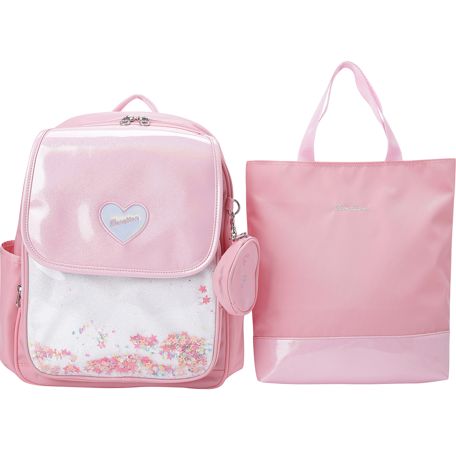 베네통키즈 여아용 블링 비즈 책가방 SETQCBGP7311 109,000원