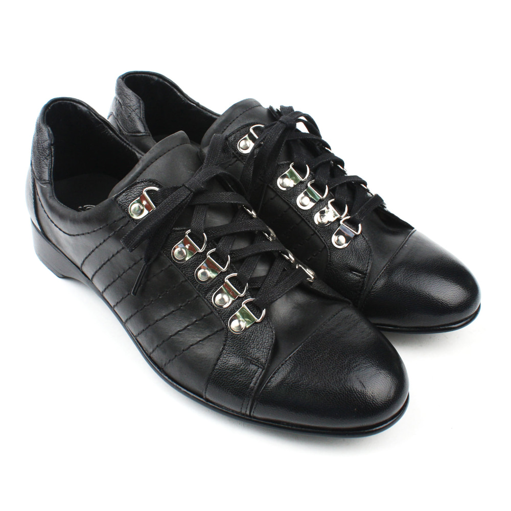 블랙 남자캐쥬얼구두 남성스니커즈 우두굽 JY-HJ48-37 193,000원