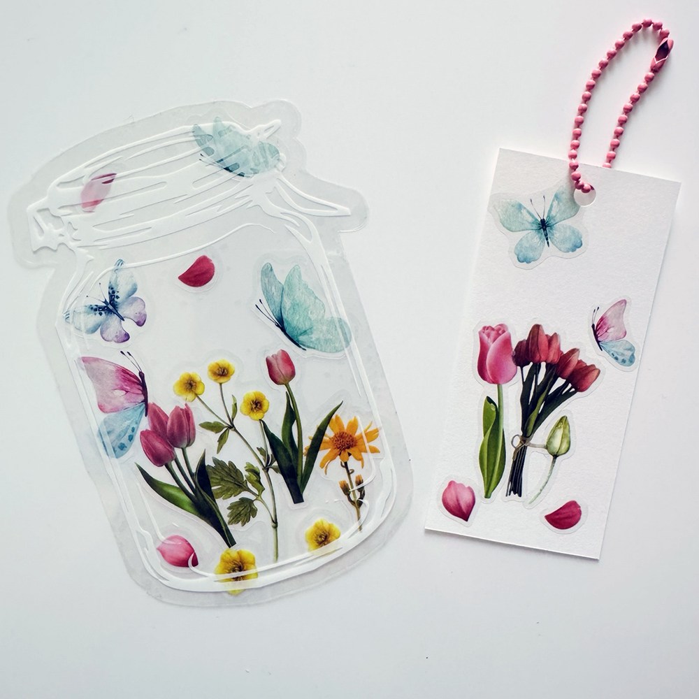 데일리펀 압화 꽃 화병 다꾸 책갈피만들기 공예 화병만들기 세트 1,500원