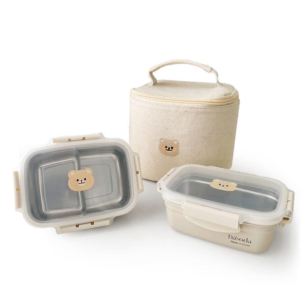 다소다 베어 스텐 도시락통 세트, 1개 26,900원
