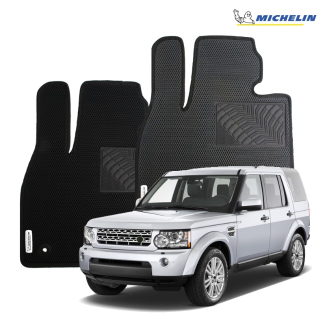 랜드로버 디스커버리 4세대 (09~17년) 미쉐린 스마트 매쉬코일매트 차량용카매트 국내생산, 블랙 49,900원