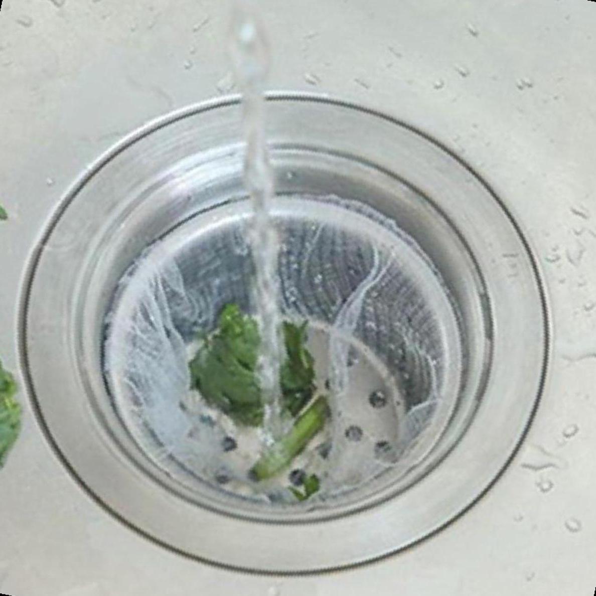 싱크대 배수구 거름망 음식물 필터 100매 주방 위생 교체용 대용량 6,480원