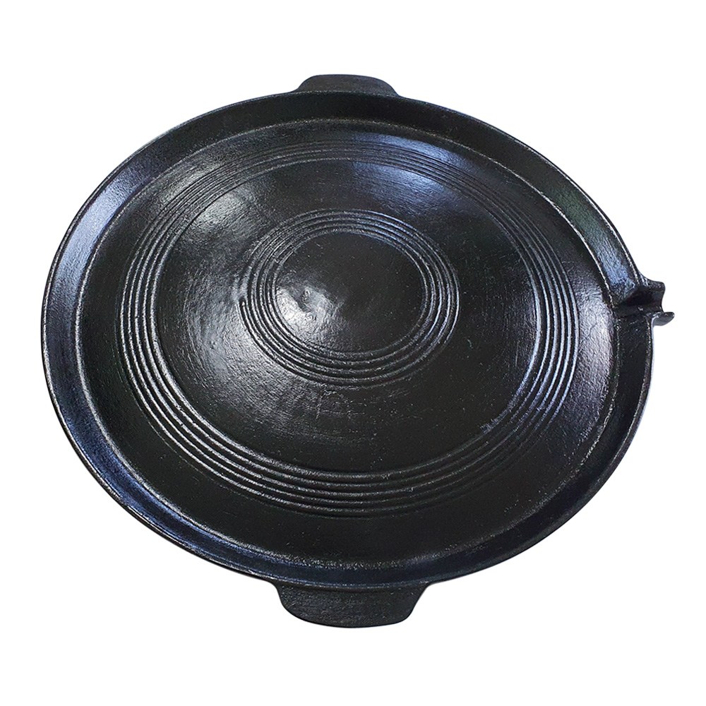 죽마고우 전통방식 길들인 대형 주물 무쇠 불판 55cm 국내산 야외 그리들 양면 사용가능 194,000원