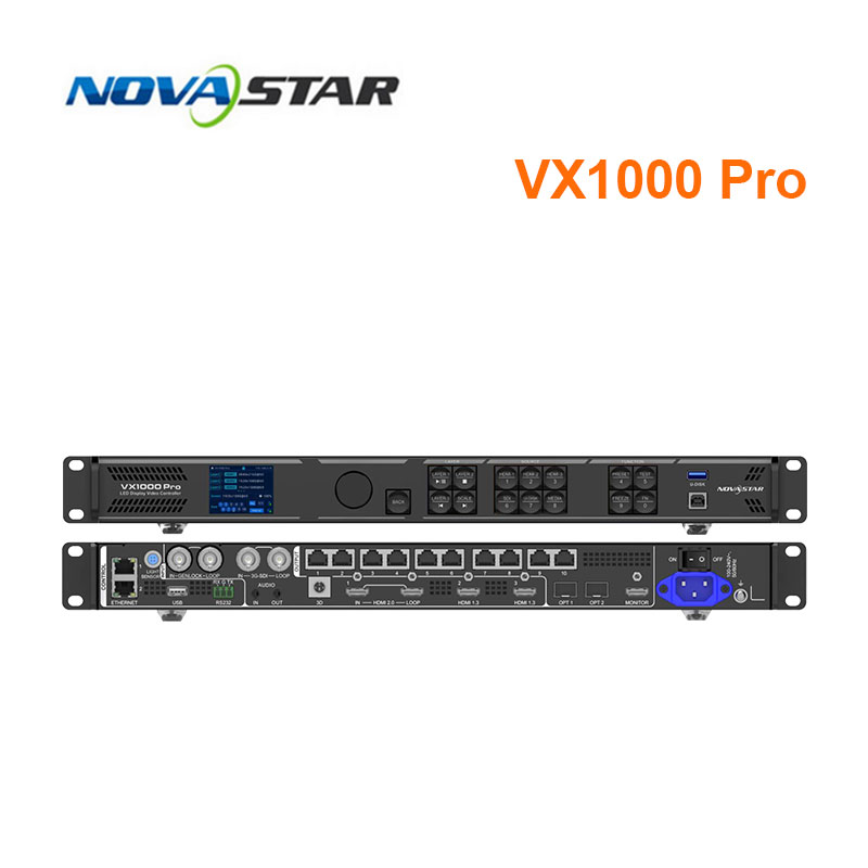 NovaStar VX1000 Pro 10G 파이버 컨트롤러 65M 픽셀 10240px 너비 Genlock 4K@60Hz 무대 이벤트 3,159,290원