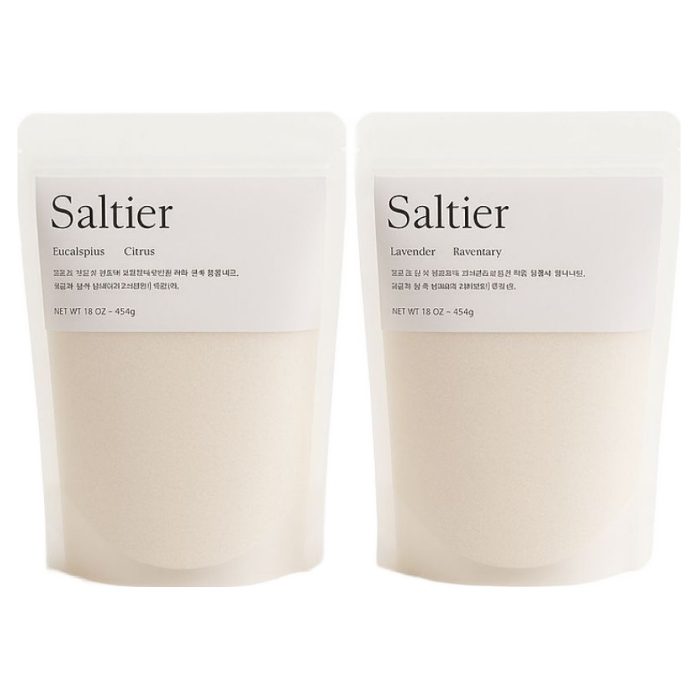 솔티어 에센셜 천연 사해소금 입욕제 붓기완화, 유칼립투스&시트러스 31,250원