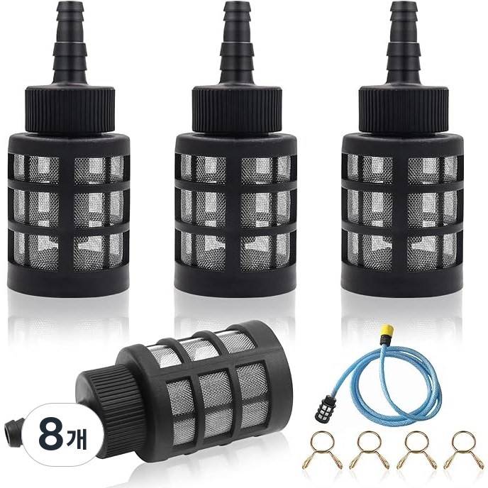 ADNEWX 호스필터 물호스필터 고압세척기 필터 분무기필터(세차,농용,공용연결구 지름 1cm/ 지름 4.6cm/ 높이 10.4cm) 31,160원