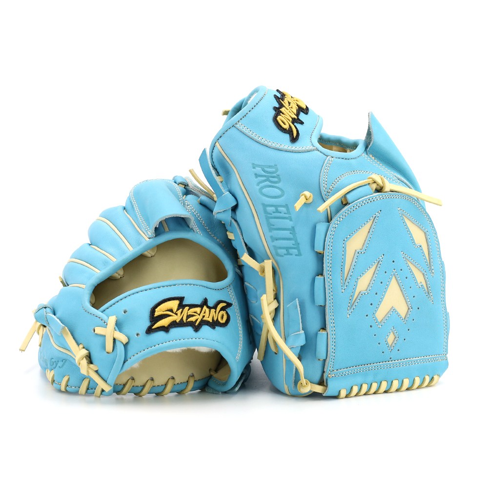 스사노 투수글러브 프로엘리트 변형방패웹 스카이블루크림 209,000원