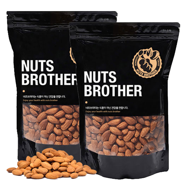 너츠브라더 25년 햇생아몬드 1kg x 2개, 1kg, 2개 29,800원