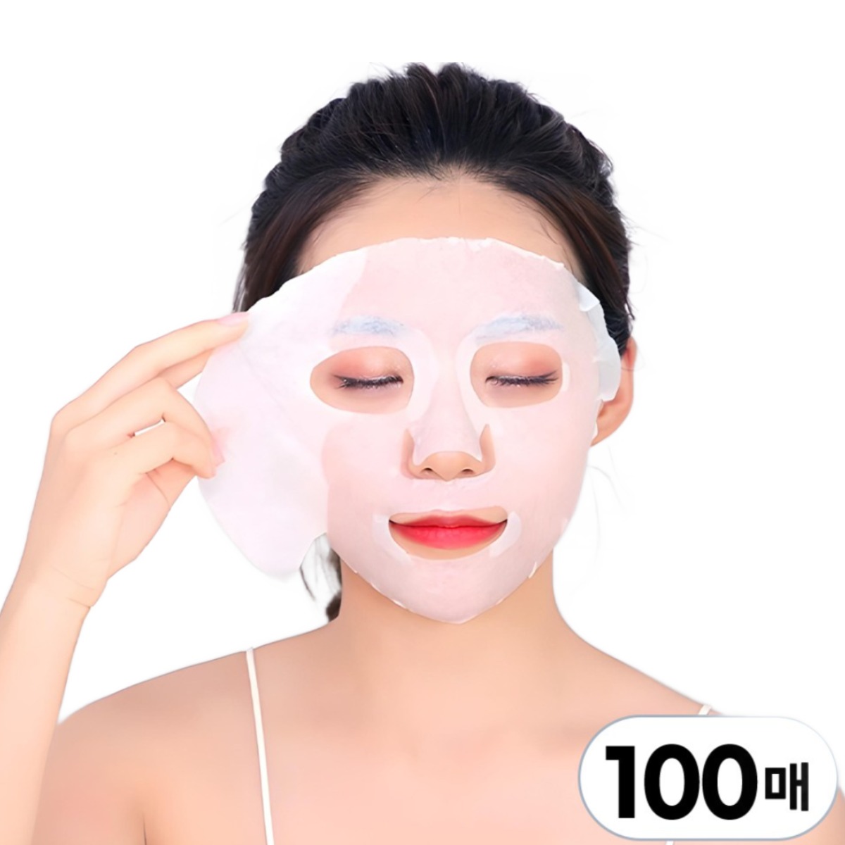 마치 일회용 마스크팩 시트지 천연팩 셀프팩, 100개 7,890원