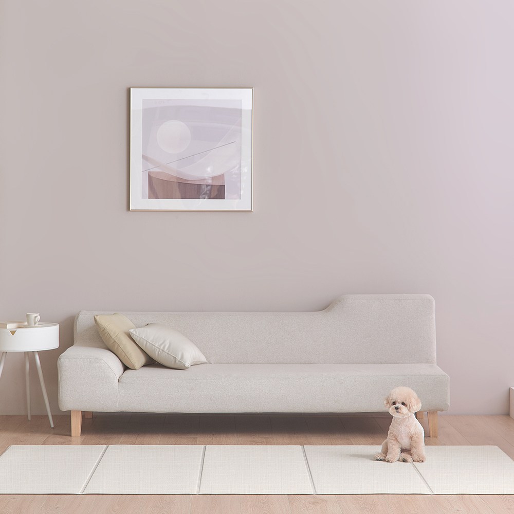 피오르 반려동물 미끄럼방지 매트 폴딩형, 트위드 그레이, 1개 68,200원