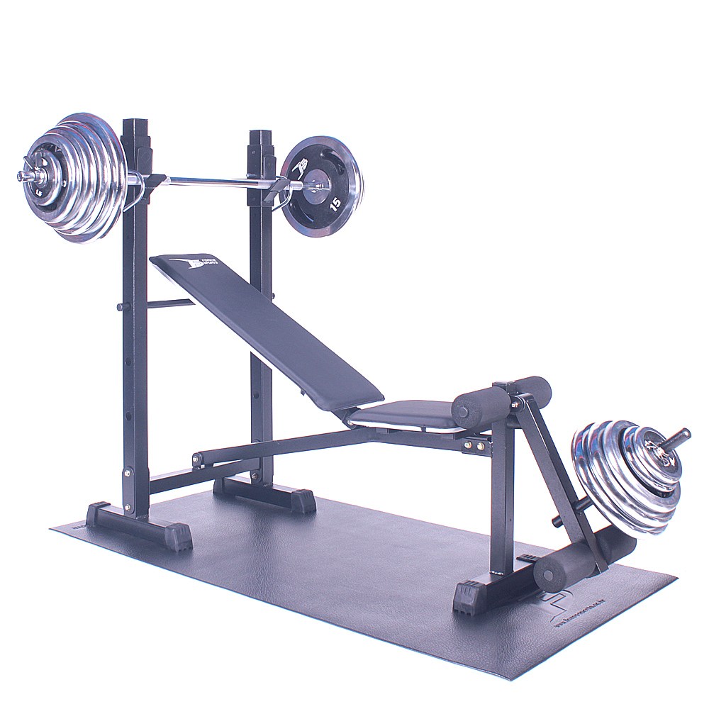 포스스포츠 (국산)인클라인레그 벤치프레스 크롬원판10~90kg세트 488,000원