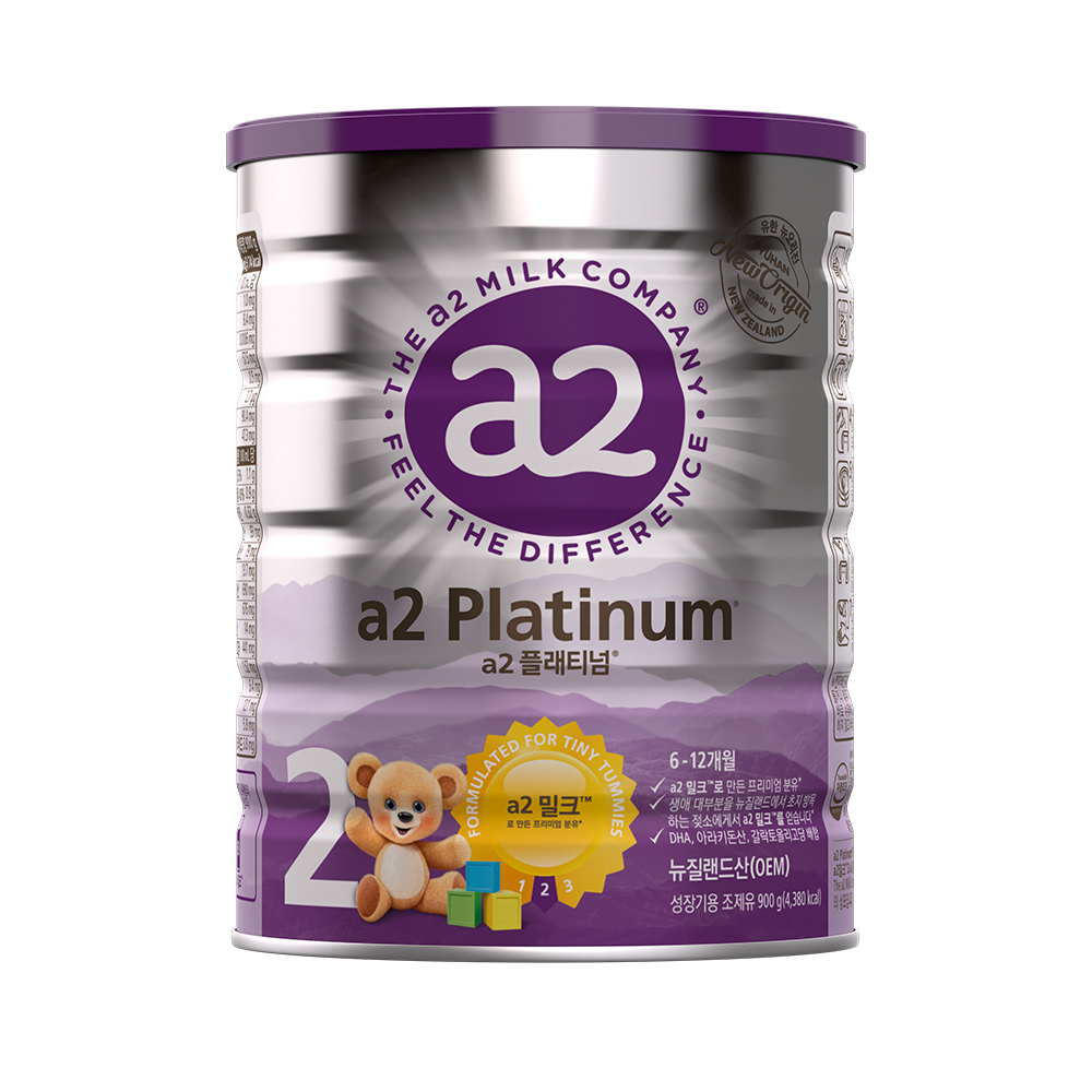 에이투밀크 플래티넘 단백질 분유 2단계, 900g, 1개 52,500원