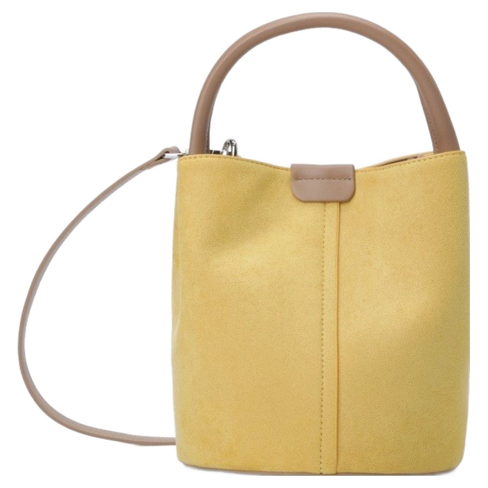 [백화점정품]  베네통 여성 스웨이드 컬러 버킷백 고급스러운 감각 (A/S보장) 215,000원