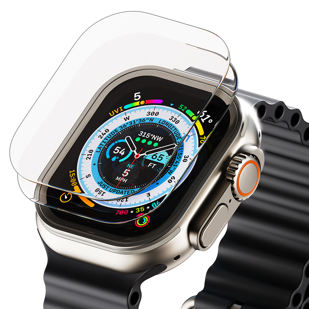 빅스킷 애플워치 울트라 풀커버 자가복원 TPU 액정보호필름 3p 세트 8,100원