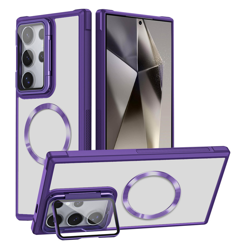 갤럭시 s26 s25 s24 s23 플러스 울트라 심플 단색 카메라보호 스탠드 마그네틱 맥세이프 호환 투명 하드 슬림 휴대폰 케이스 7,900원