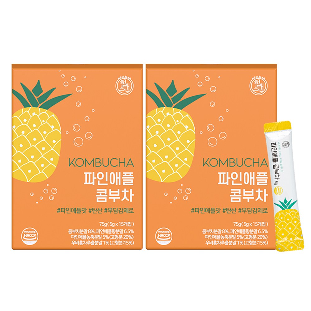 힐스랩 콤부차 파인애플, 5g, 15개입, 2개 10,900원