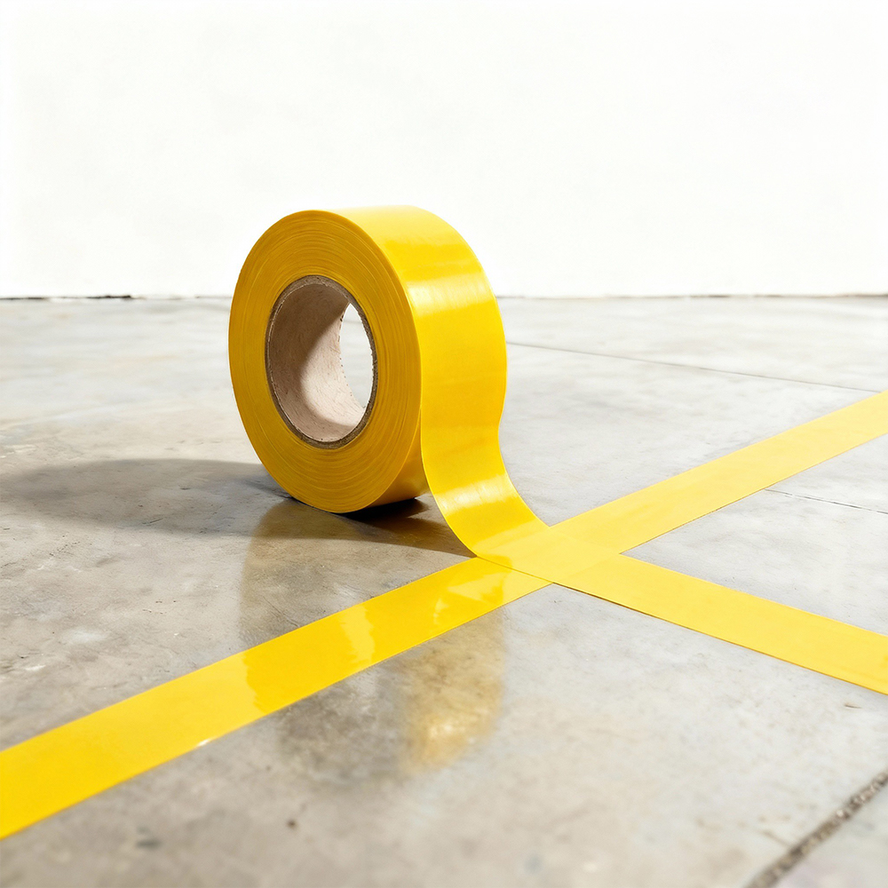 바닥라인 마킹 테이프 노랑 50mm x 33m, 1개 4,300원
