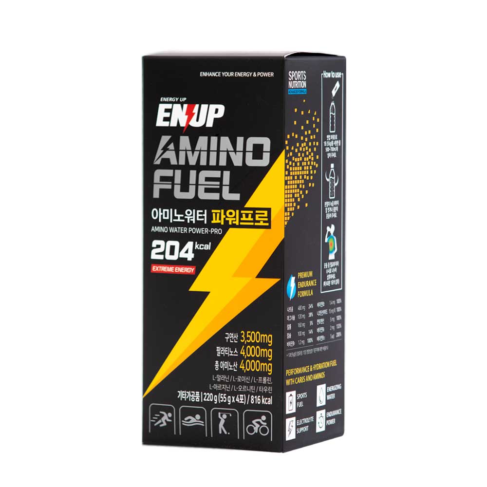 엔업 아미노워터 파워프로, 4개, 55g 12,600원