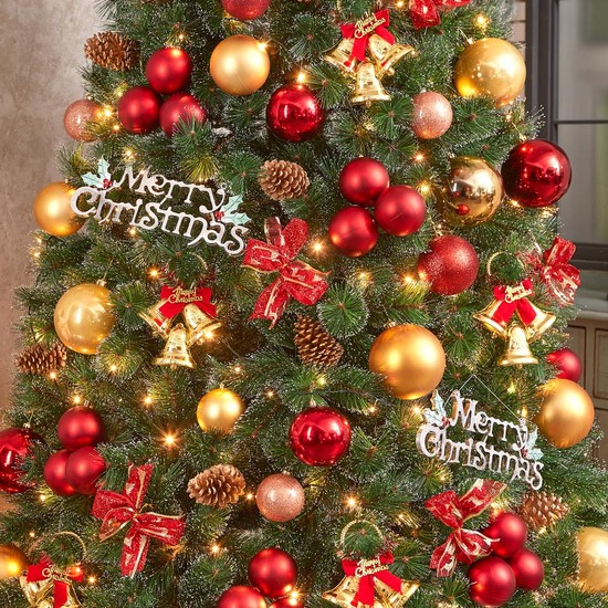 270cm 골든벨 장식세트 크리스마스트리 오너먼트 83,640원