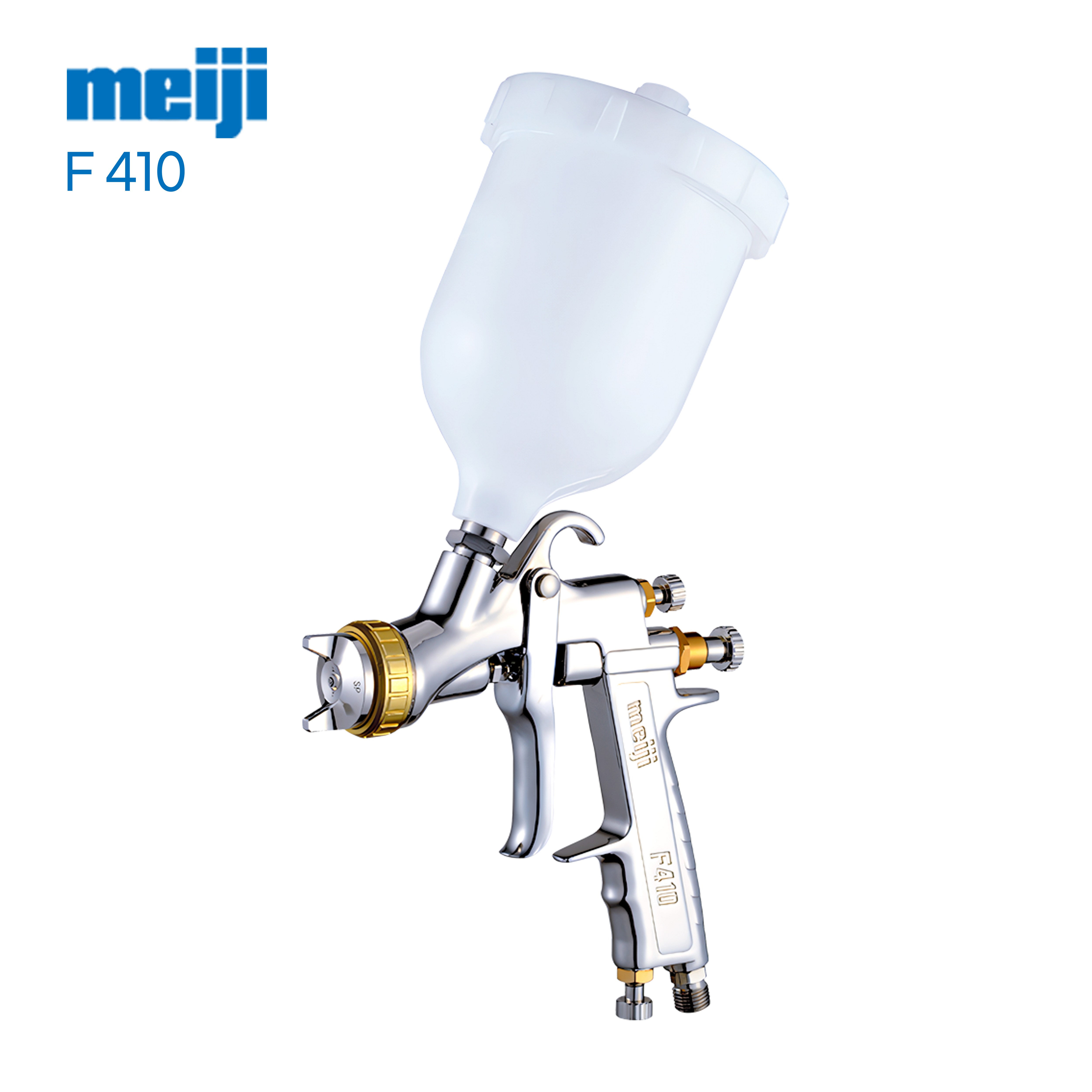 메이지 F410 중력식 프리미엄 경량 에어 스프레이건 자동차도장용 도색용 범용 후끼, 1개 259,000원