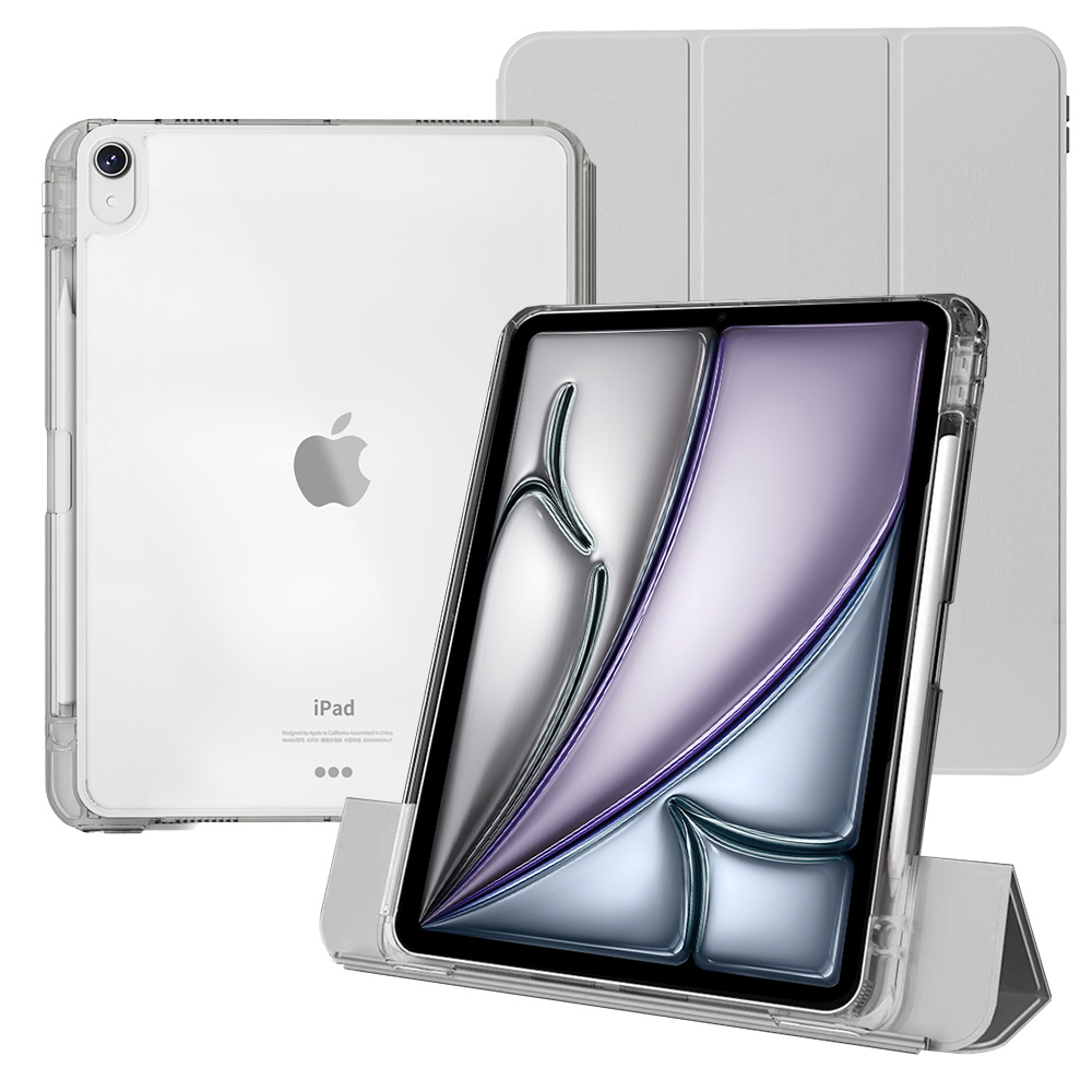 케노 아이패드 세로거치 애플펜슬수납 충전 더블투명케이스 15,900원