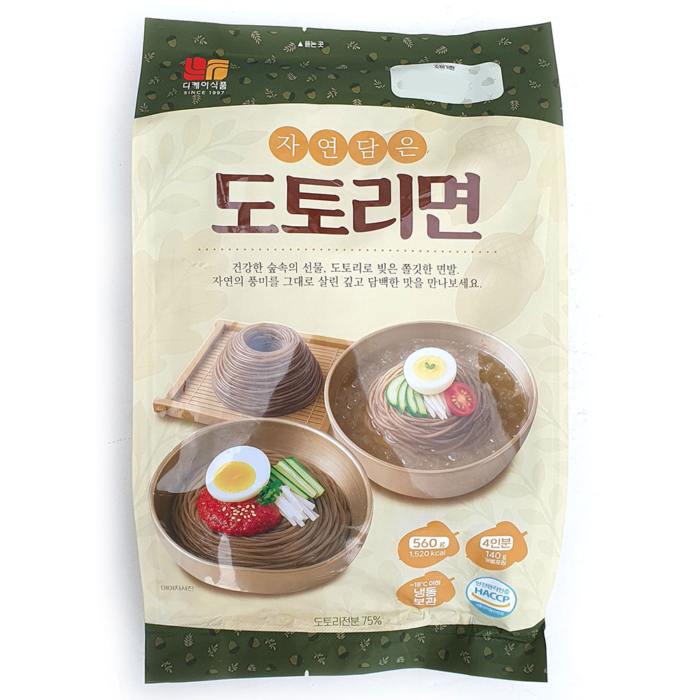 새마원 냉동 75% 도토리면 (140g-4개입, 4인분) 도토리 막 국수 면, 1개, 560g 13,980원