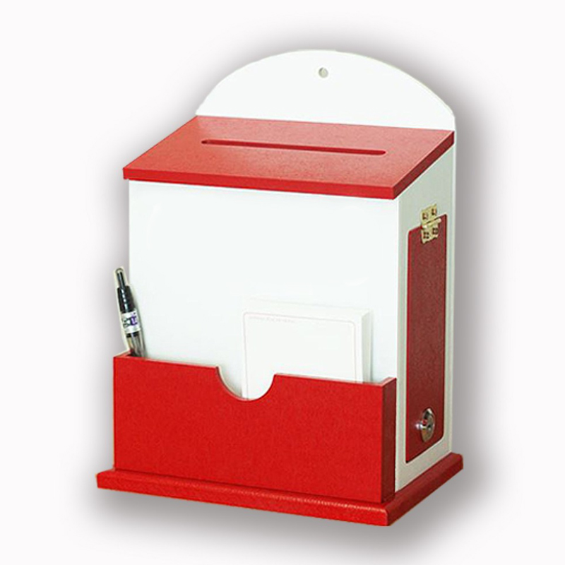 [원진엘앤비] 국산 우드 라운드 메모꽂이함(레드) 문구30여종 29,800원