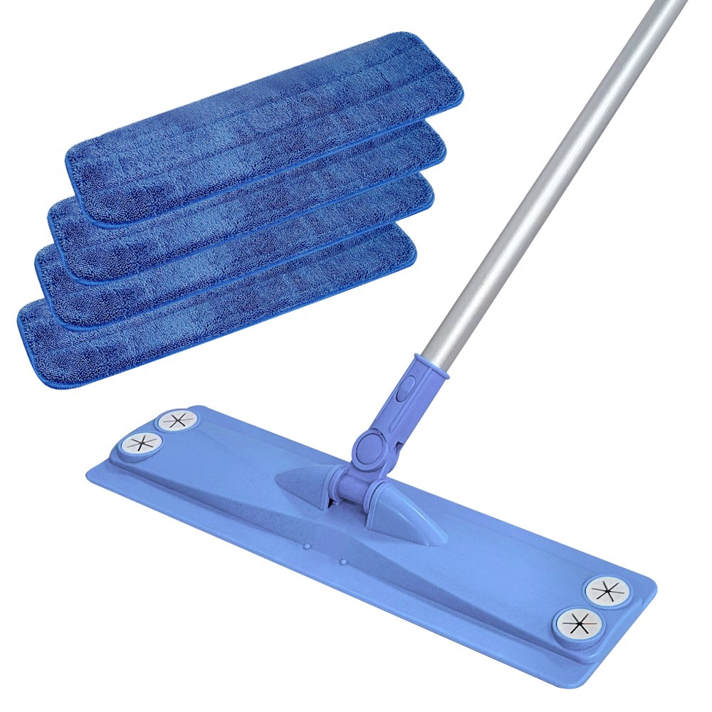h국내생산 극세사 밀대+물걸레패드4P 막대걸레 청소기 16,700원