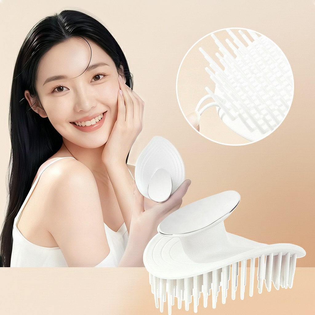 [2026 신상]LareinaT 프리미엄 스칼프 마사지 샴푸 브러쉬 두피 마사지 빗 10,900원