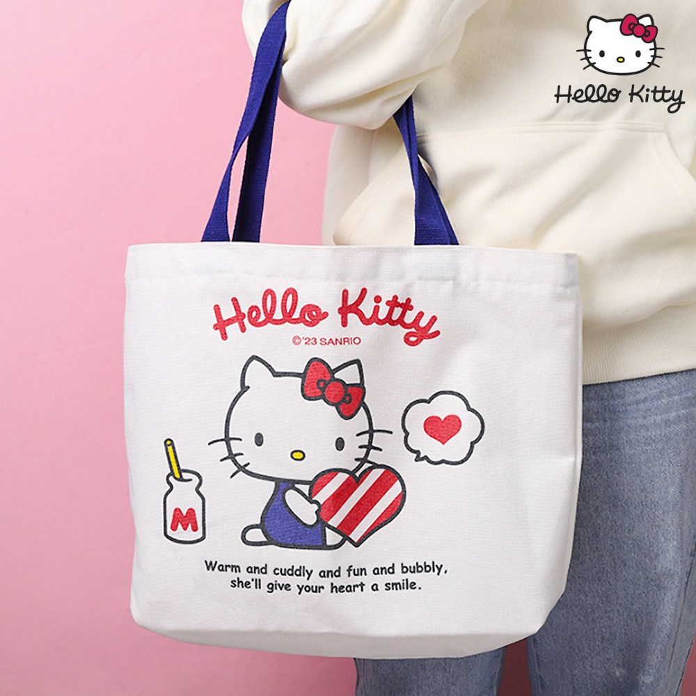 산리오 에코백 5종 귀여운캐릭터 보조가방 학원가방 패션가방 정품 데일리백 11,300원