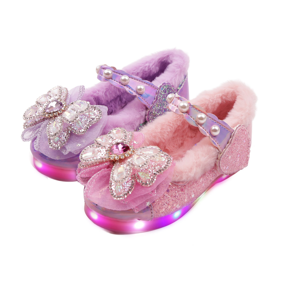풋풋 스위티 쥬얼리 LED 아동 털구두 39,800원