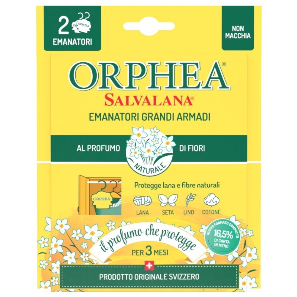 [오르페아] 스위스 옷장방향제 옷장용(피오리향) 2개입 19,500원