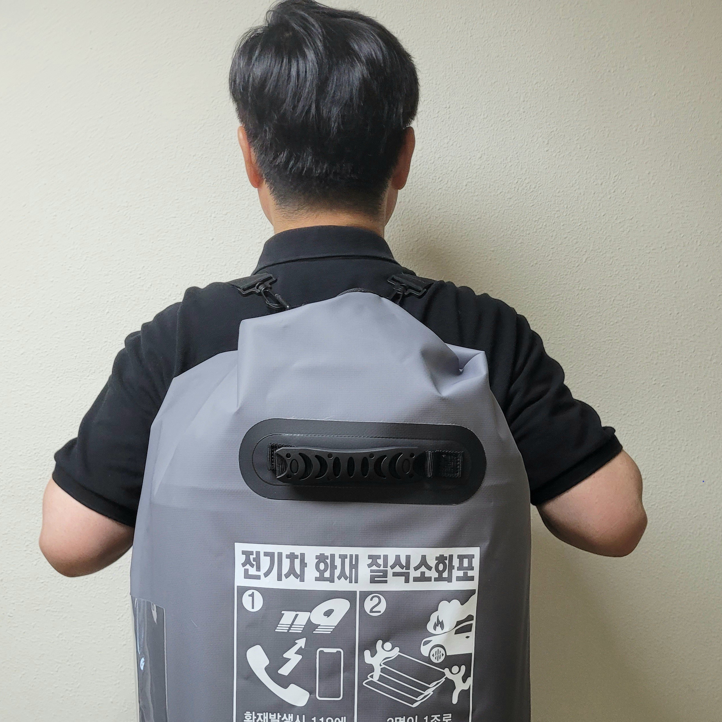 [한국 - 국산가공] 아우라 질식소화포, 전기차화재 대응 , 아파트 지하충전소 최적화 , 리튬 배터리 화재대응, 고온 1000도용 , 방염포 970,000원