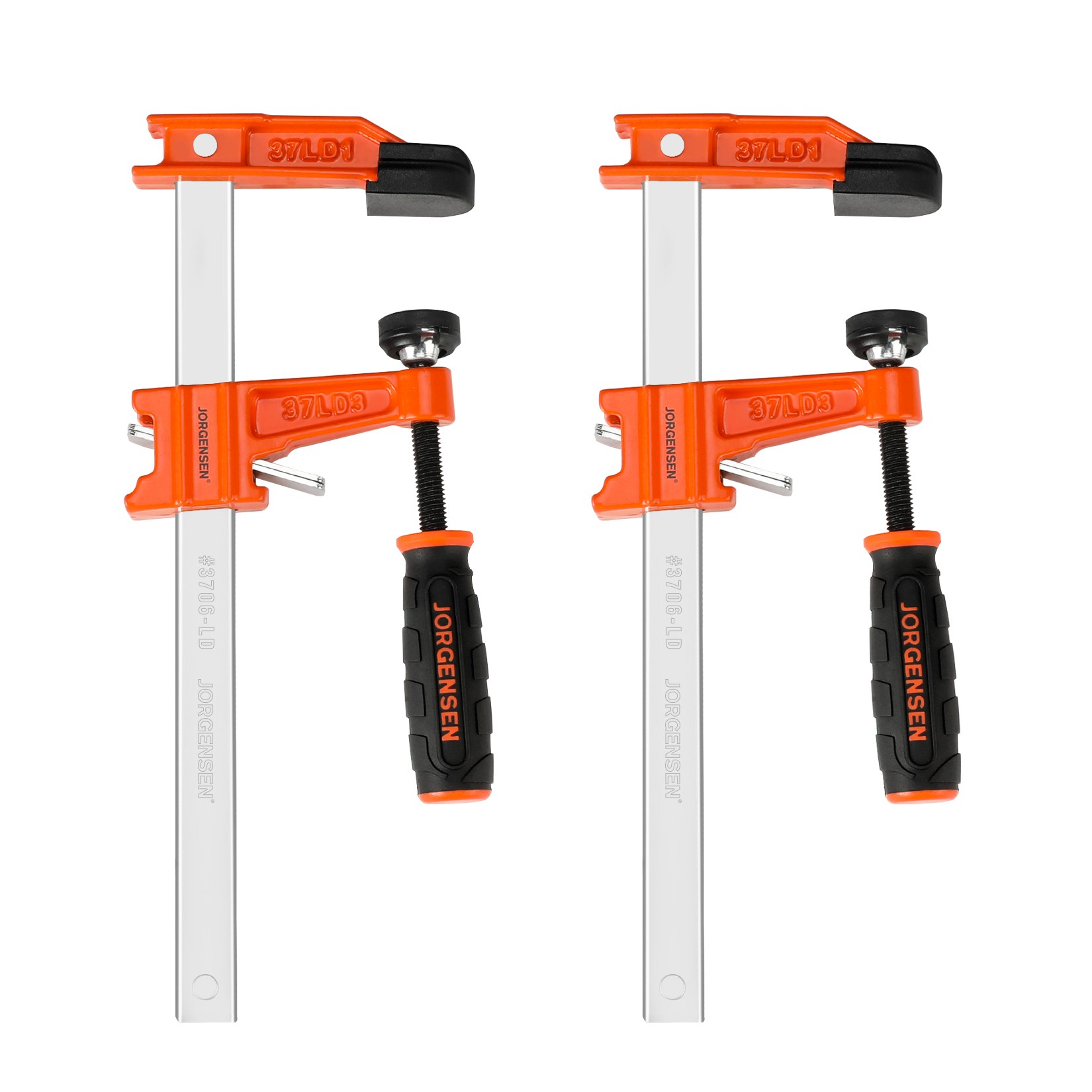 JORGENSEN 2PC 6인치 스틸퀵  F형 클램프 강력고정 목공용 20,400원