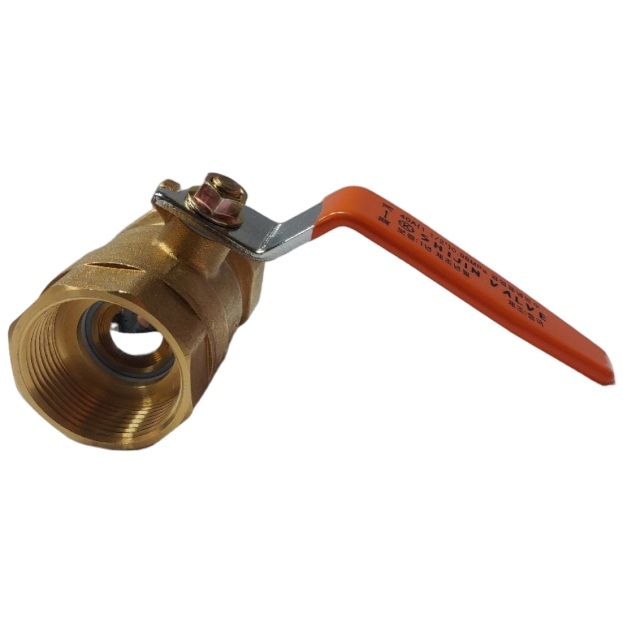 황동 나사식 볼밸브 8A-80A,신주 볼밸브,배관 자재,수도 배관 부속,설비 부품, 1개 20,750원