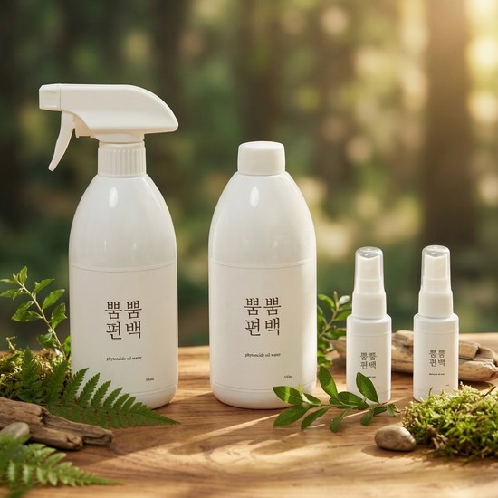 뿜뿜편백 3%편백오일함유 편백수 피톤치드 스프레이 500mL+500mL(리필)+30mL 2개 28,910원