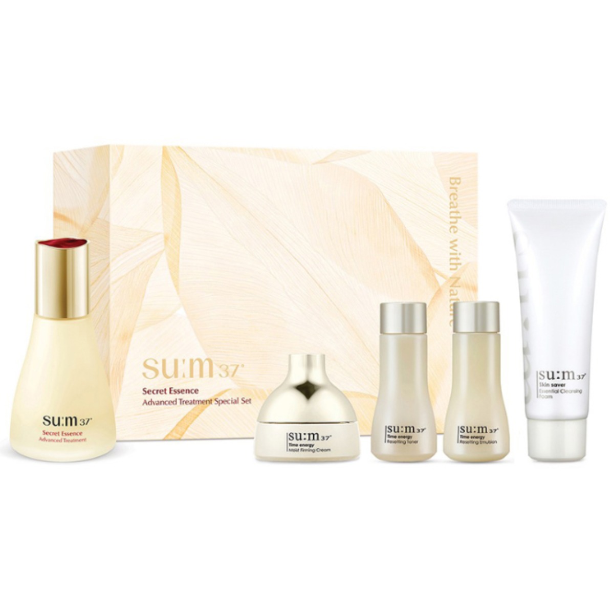 숨37도 시크릿 에센스 어드밴스드 트리트먼트 모공 장벽 케어 세럼 기획 39,360원