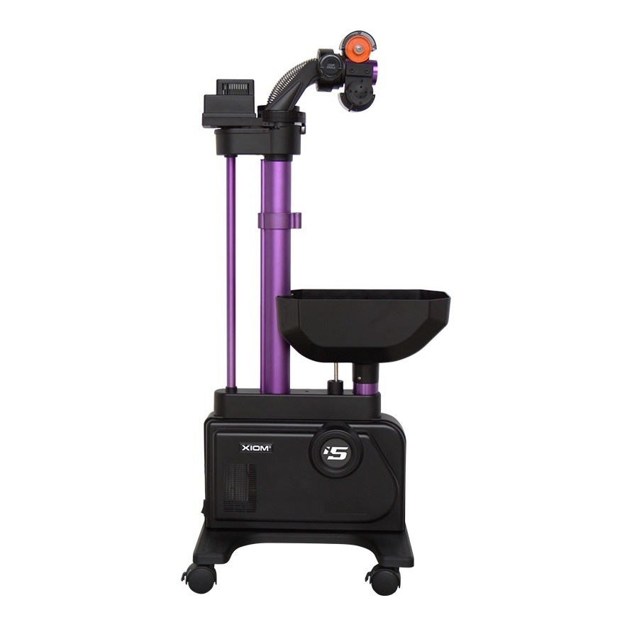 엑시옴 신형 탁구로보트 XIOM I5 아이파이브 트윈헤드 잔고장없는 회전량 조절 탁구로봇 1,590,000원