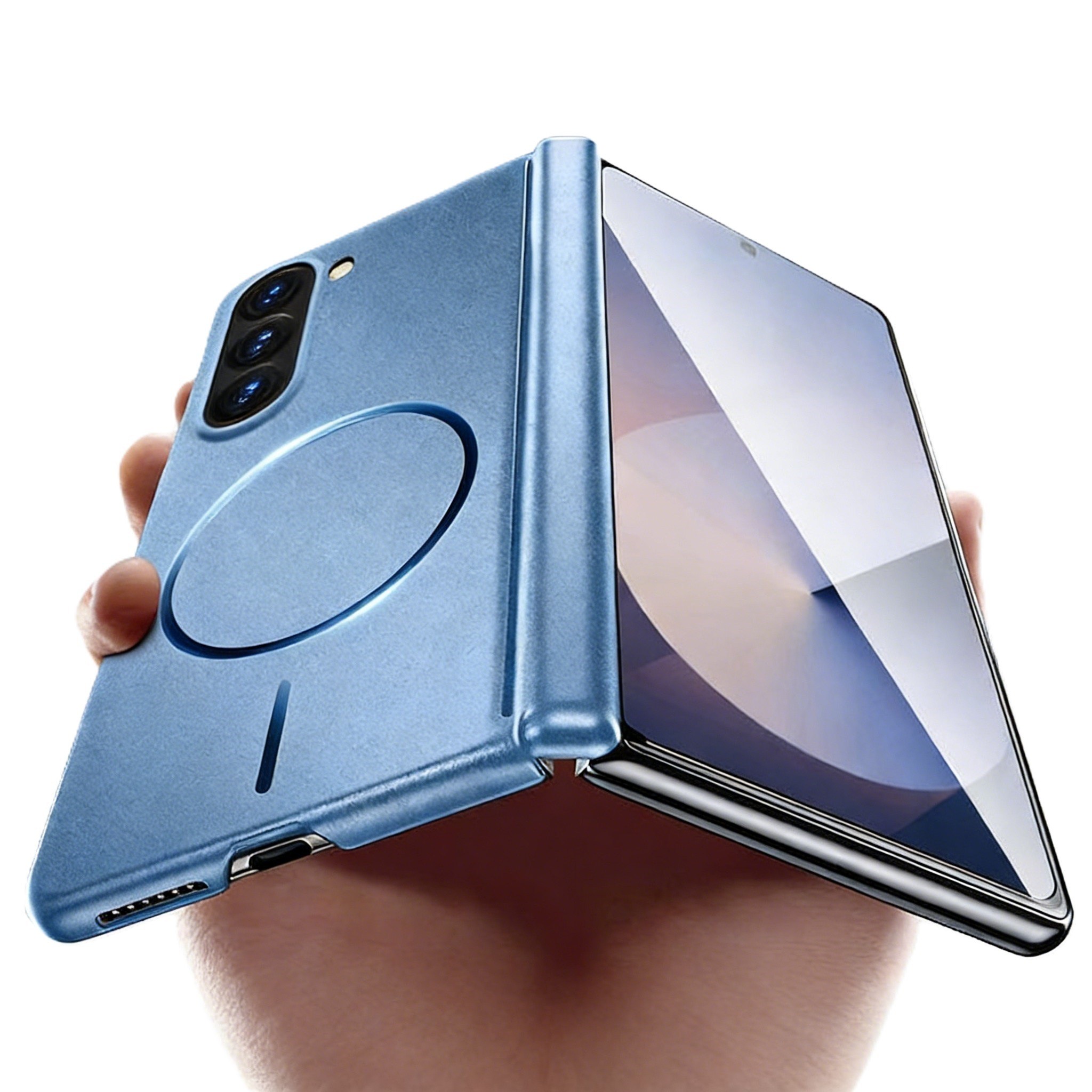 Ceasikery 갤럭시 Z폴드 6/7 MagSafe 지원 초슬림 초경량 무선충전 호환 프리미엄 보호 디자인 H0084 18,900원