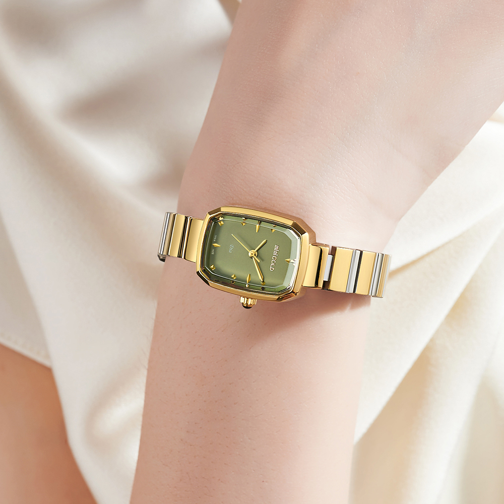 미니골드 여성용 스퀘어 자개 다이아몬드 손목시계 WS023 + 보석 감정서 79,800원