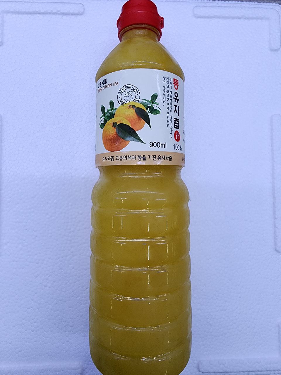 고흥식품 100% 냉동 유자원액 유자즙 43,900원